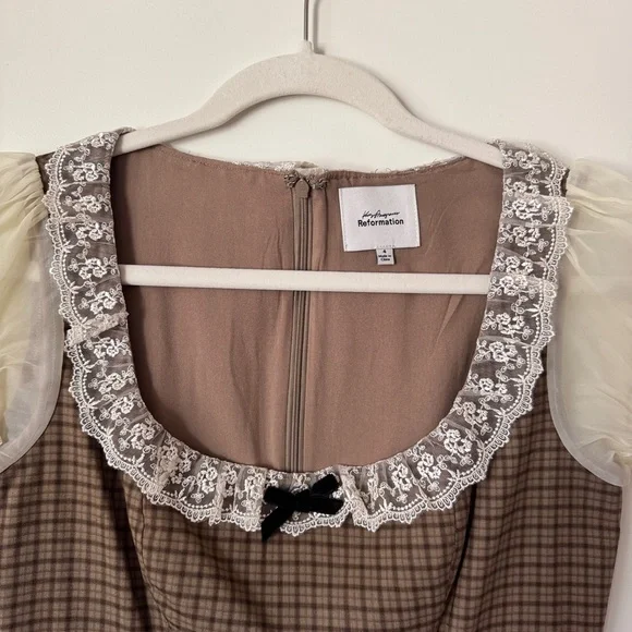 Reformation
× Kacey Musgraves Bunny
Mixed Media Minidress - Picture 3 of 10